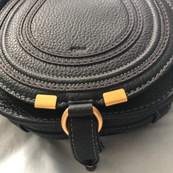 π₯SOLDπ₯  BNWP Chloe Marcie Mini Leather Saddle - Picture 2 of 10